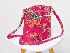 Triple Zip Crossbody - Aurora - A Quaint Stitch