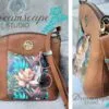 Triple Zip Crossbody - Aurora